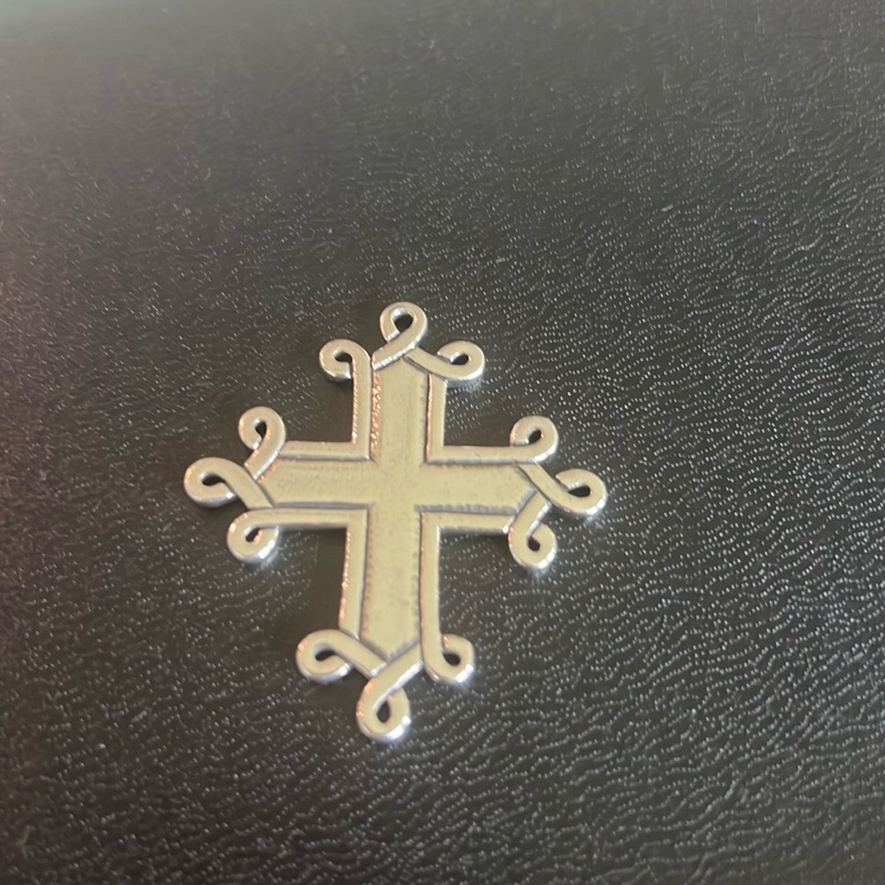 James Avery large cross charm.
